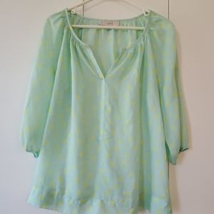 EUC Loft 3/4 length sleeve light weight shirt